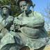 Monument aux Sonneurs de biniou. Les binious ou les sonneurs