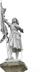 Monument aux morts 1914-1918 et statue de Jeanne d'Arc