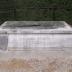 Tombe de l'abbé Miroy, curé de Cuchery, fusillé par les Prussiens le 12 février 1871